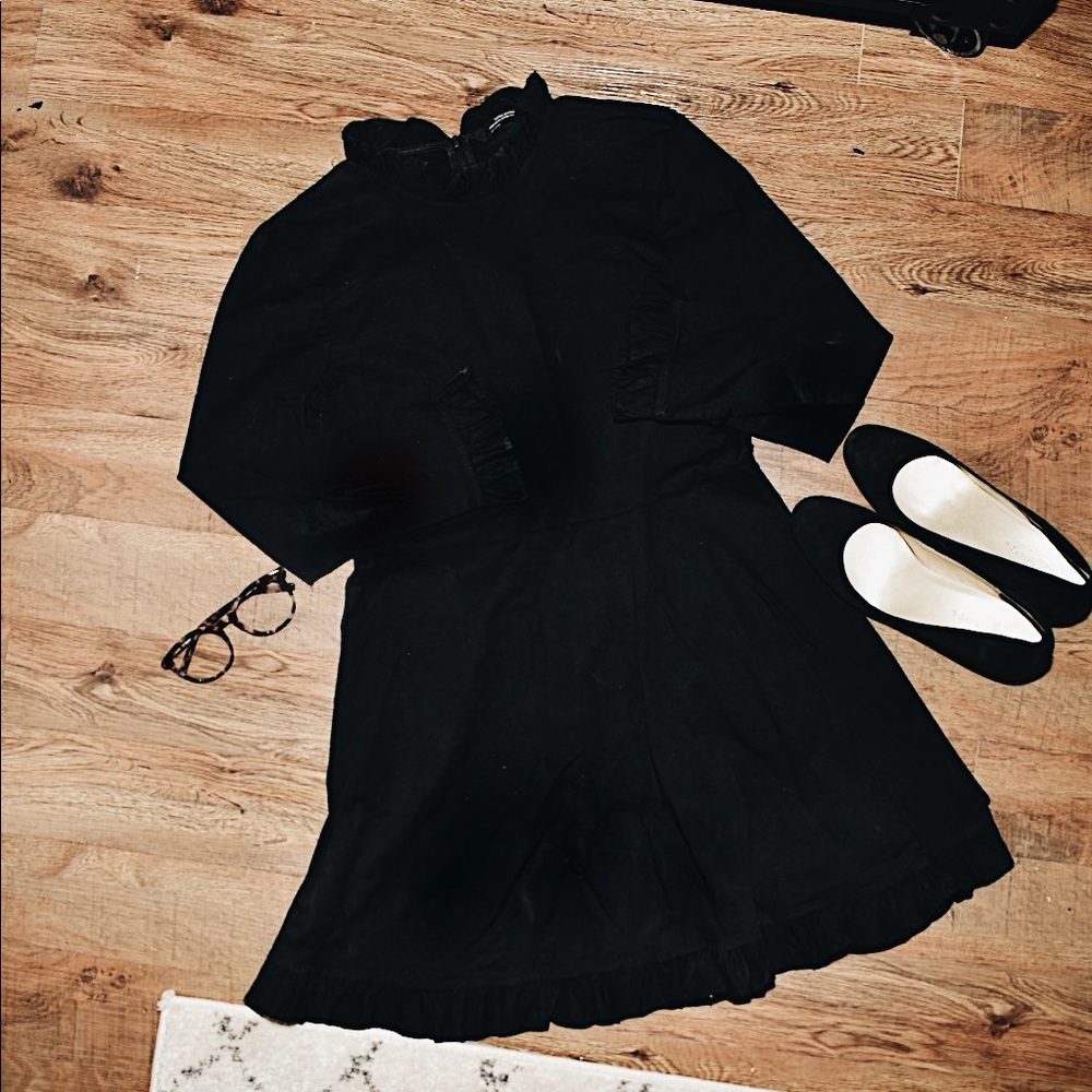 Zara Ruffled Hem Dress